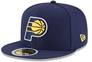 NBA Indiana Pacers Youth Boys Official 59FIFTY Fitted Cap, 6.625, Navy
