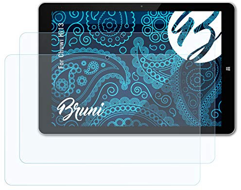 Bruni Schutzfolie kompatibel mit Chuwi Hi13 Folie, glasklare Displayschutzfolie (2X)
