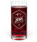 printplanet® Glas mit Namen Jens graviert - Leonardo® Trinkglas mit Gravur - Design Mountain Spring