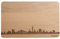 Brotzeitbrett Düsseldorf Skyline | Frühstücksbrettchen aus Buche | Holz Schneidbrett | Geschenk mit Gravur | Frühstücksbrett | Nordrhein-Westfalen (Brett L (26x16x1,5cm), 1. ohne persönlicher Gravur)