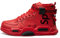 XIDISO Unisex-Erwachsene Freestyle Hohe Sneakers Herren Mode Turnschuhe Freizeitschuhe Sportschuhe,39 EU,Rot 1