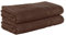 StickandShine 2er SET Premium Frottee Saunatuch 80x200 cm in dunkelbraun in 500g/m² aus 100% Baumwolle