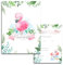 10x Kinder Einladungskarten Einladung Kindergeburtstag Flamingo Mädchen 10x15 cm Party Geburtstag