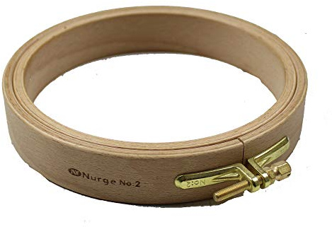 Nurge Wooden Stickerei Hoop Cross Stitch Ring #2 130 mm x 24 mm Tiefe