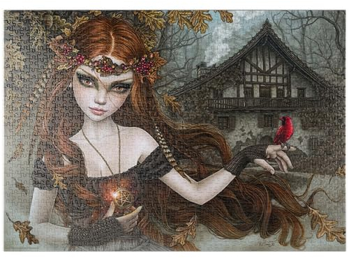 MyPuzzle Redbird - Victoria Francés - Premium 1000 Teile Puzzle - MyPuzzle Sonderkollektion von Heye Puzzle
