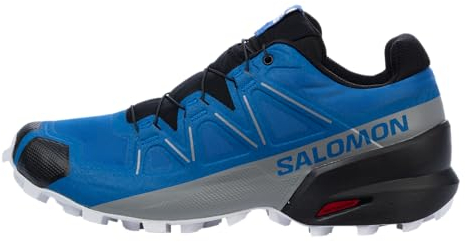Salomon Herren Speedcross Hiking Shoe, Lapis Blue Black White, 47 1/3 EU