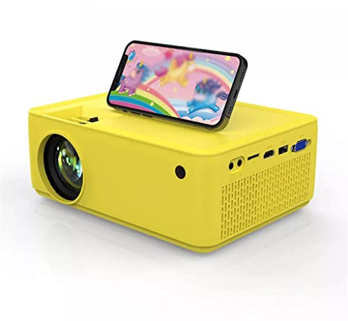 5500 Lumen Learning Portable Kids Projektor Native 720P HD 1080P Support Home HDMI Mini Outdoor Kids Projektor (Color : A Size : US) (A EU)
