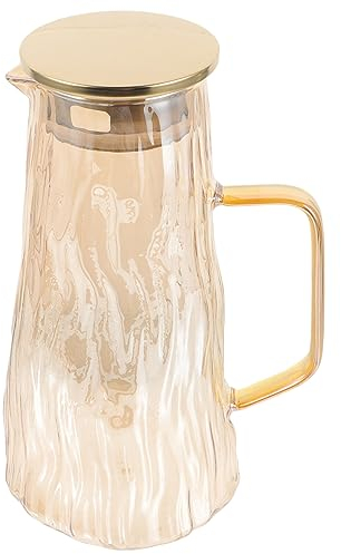 Angoily Pichet à Eau Avec Infuseur à Fruits Bouteille Eau Pour Thé Glacé Et Jus De Fruits