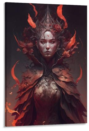 Poster Lilith The Queen Of Dämonen, 40 x 60 cm