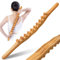 Faszienroller, Faszienrolle Holz, Premium Massageroller, Faszienstab Holz,Massage Roller,für Muskelentspannung, Körperformung, Anti Cellulite, Buche (20 Perlen Faszienstab)