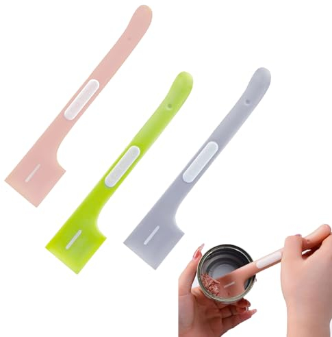 KARELLS Cuchara de Lata para Gatos, Cuchara de Comida para Mascotas, Cuchara Enlatada para Perros, Cuchara Duradera para Comida de Mascotas, Cuchara de Alimentación para Mascotas, 3PCS