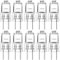 Ugvmn G4 12V 20W Halogen Leuchtmittel, 2 Pin klare Kapsellampen Dimmbar Warmweiss 2700K, Lange Lebensdauer Halogenlampen G4 20 Watt für Dunstabzugshauben Küchen Wohnzimmer Schlafzimmer, Kronleuchter