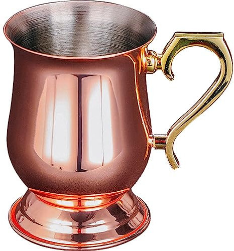 Moscow Mule Mugs Food-grade Stainless Steel Mugs Wine Glasses Goblet of Fire for Ice Cold Drinks Beer Cocktails, Barware