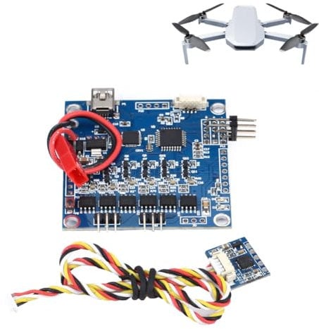 equlup 5 x 5cm / 1.97 x 1.97inch Brushless Gimbal Controller, 10A BGC 3.0 MOS Drive Large Current 2 Axle Brushless Gimbal Controller Board