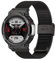Niboow Armband Kompatibel mit Amazfit T-Rex 3, Mesh Gewebte Ersatzband, Männer und Frauen Edelstahl Metall Einstellbar Uhrenarmband Armbänder für Amazfit T-Rex 3 (Schwarz)