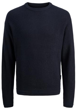 JACK & JONES Herren Jjkaito Knit Crew Neck Bf Jjkaito Knit Crew Neck Bf (1er Pack)