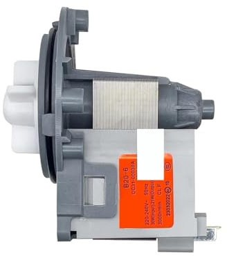 Drum Washing Machine Motor Drain Pump, Compatible For SAMSUNG DC31-00030A B20-6, 220-240V 50Hz 30W 3000r/min Drum Washing Machine Accessories