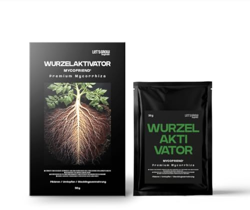 Let’s Grow Bio® Mycofriend® Wurzelaktivator – 30 g Premium Mykorrhiza für gesundes und starkes Wurzelwachstum – Ideal für Stecklinge & Jungpflanzen