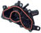 ALLOGGIAMENTO TERMOSTATO auto ALLOGGIAMENTO TERMOSTATO nero Compatibile per NISSAN QASHQAI XTRAIL Compatibile per RENAULT MERCEDES HR13 1.3 2018+