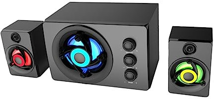 1 Satz Portable Lautsprecher Multimedia Soundbar mit USB für Pc Laptop Leichte Bauweise Surround Klangqualität