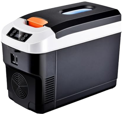 Generico Portable Combined Refrigerator, Outdoor Camping Refrigerator – 12 | V Portable Car Refrigerator, Multipurpose for Car and Home Use, Double Use Cold and Hot