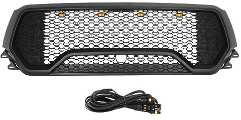 Artudatech Kühlergrill Frontstoßstangengrill TRX Style LED Honeycomb Grille Passend für Dodge Ram 1500 2019-2024