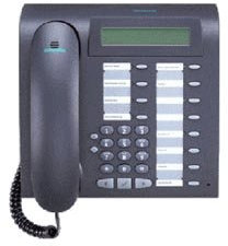 Siemens OptiPoint 410 Economy SIP (mangan) VoIP-Telefon blau
