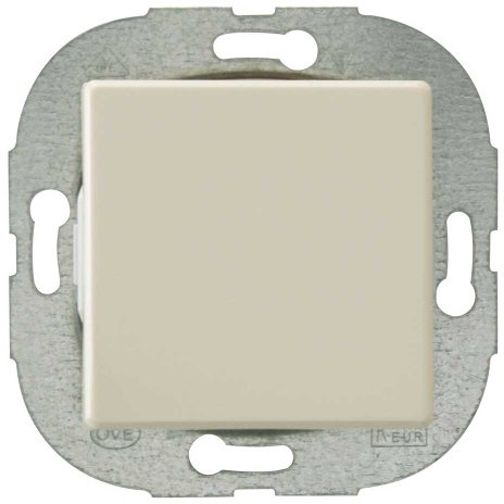 REV Ritter 00677 Standard Quadro Kreuzschalter cremeweiß