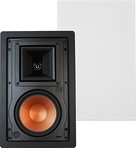 Klipsch R-3650-W II 50W Aubergine - loudspeakers (In-wall/in-ceiling, Universal, Wired, 60 - 20000 Hz, Black, Acrylonitrile butadiene styrene (ABS))