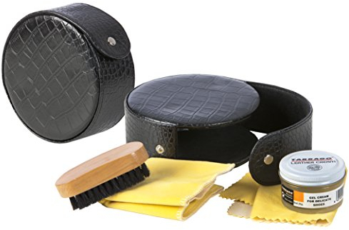 Tarrago Adulte Noir de Voyage à Chaussures Care Kits