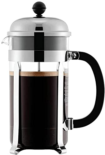 Bodum chambord Kaffeebereiter Chrom Fassungsvermögen Tassen=8