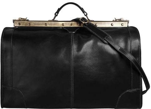 piké Doktortasche/Reisetasche LOMBARDIA GRANDE Echt Leder Damen