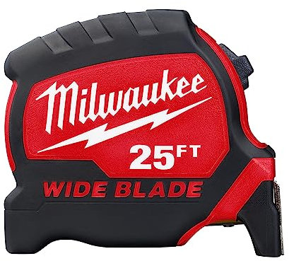 Milwaukee Maßband, Breite Klinge, 7,6 m