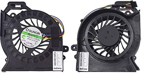 Ventilateur de CPU Fan 4Pin Compatible Avec HP Pavilion DV6-6000 DV7-6000 Series
