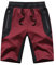 Tansozer Kurze Hosen Herren Mit Taschen - Sommer Sport Gym Shorts - Jogginghose Kurz - Sweat Hose Männer Jogging - Rot 2XL