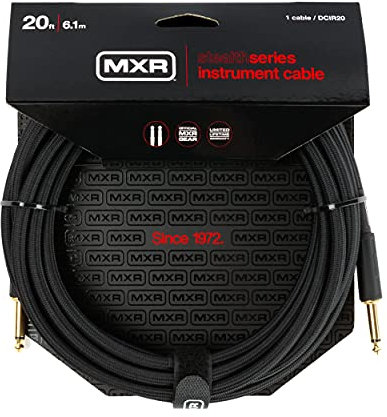 MXR DCIR20 Cable - 20ft - 6.1m - Stealth Instrument Cable