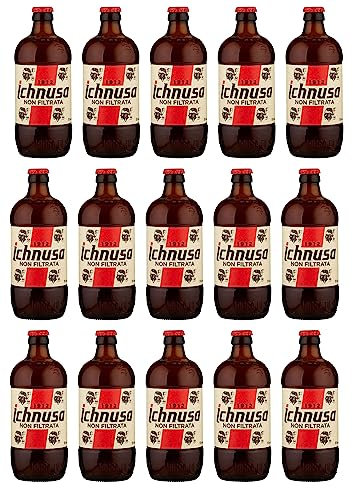 Zeus Party Box da 15 Birre Ichnusa Non Filtrata Bottiglie da 33 cl