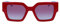 Calvin Klein Jeans Ckj22638s Occhiali, Ciliegia, Taglia Unica Donna