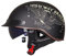 Smilfree Motorradhelm Halbschalenhelm mit ECE-Zertifizierung Rollerhelm Cruiser Chopper Skateboardhelm Antikollisionshelm Motorradhalbhelm mit Visier für Damen und Herren Erwachsene