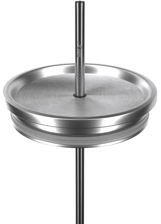 SHO Reusable Straw Lid for SHO Calix - 500ml - Stainless Steel & BPA Free (Stainless Steel, 500ml)