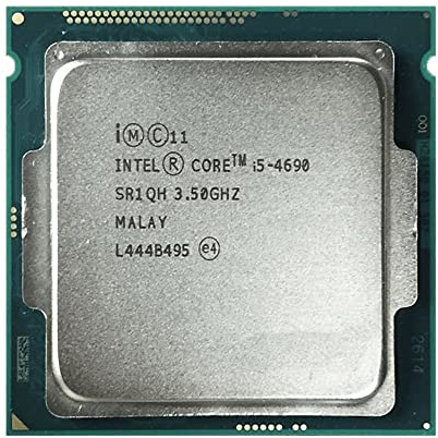 CPU Intel Core i5-4690 Procesador de Escritorio Usado de 4 núcleos y 4 Hilos 3,5 GHz 6M 84W LGA1150