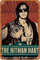 Bret The Hitman Hart Retro Metall-Blechschild, lustige Wandkunst, Dekorationen für Küche, Zuhause, Wanddekoration, Barschilder, Plaketten, 30,5 x 20,3 cm