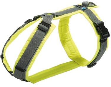 ANNYX Brustgeschirr Protect - leuchtgelb/grau Gr.M