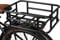 SachsenRAD Gepäckträgerkorb Schultasche,Fahrradkorb, engmaschig,für E-Bikes geeignet C5 S8 S6 R8T R6T Centro,schwarz