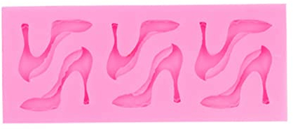 Kuchendekoration 3D High Heel Schuh geformte Schokolade Süßigkeiten Zucker Formen Silikon Backformen Quadrat Rechteck
