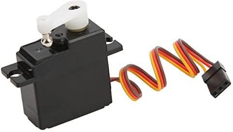 Leapiture Digitalservo, Mini-Digitalservo-Lenkgetriebe mit armempfindlichem Kunststoff, geräuscharm für WLtoys 124016 124017 144010 1/14 RC-Autos