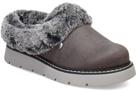 Skechers Women's Keepsakes Lite-Cosy Blend Slippers, Darkgray, 5.5 UK