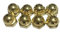 Messing vergoldet Hutmutter Hutmutter Messing Schraubkappe Gold M3 M4 M5 M6 M8 M10 M12 Mutter(M3)
