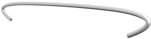 ShGaxin Gabionen-Distanzhalter 100 STK Distanzhalter Gabionen, Tür Hackenhalter, Drahtklammern, Gabionen-distanzhalter, Spannhaken, Verzinkter Stahl 50 cm