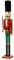 Magie di Natale Statuetta decorativa Soldatino schiaccianoci natalizio (Soldatino schiaccianoci 92 cm)